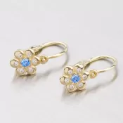 Náušničky v tvare kvietky 52DN-2247ZMB