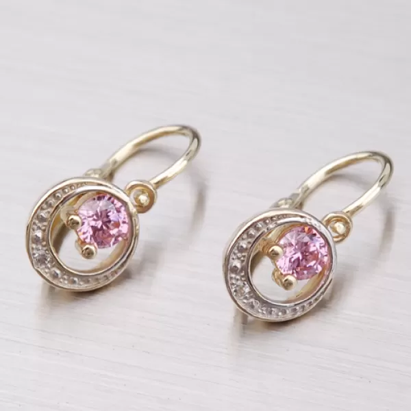 Zlaté náušnice 52DN-1997ZRB