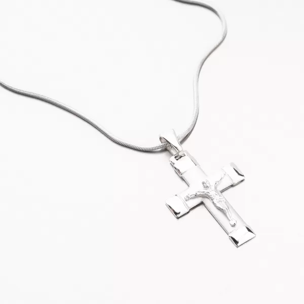 Strieborný prívesok Ježiš Kristus P1901675-1132-SLX