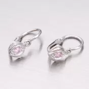 Náušničky z bieleho zlata 52DN-1897BR