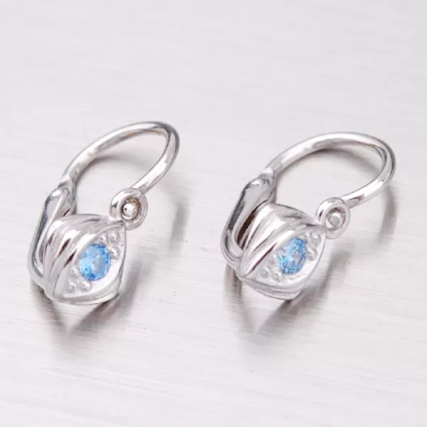 Náušničky z bieleho zlata 52DN-1897BM