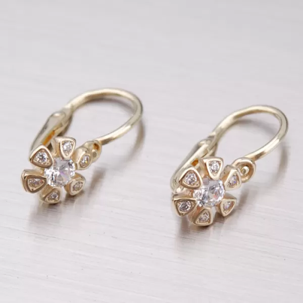 Zlaté detské náušnice 52DN-2156ZB