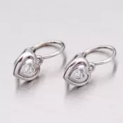Náušnice - srdiečka 52DN-2177BB