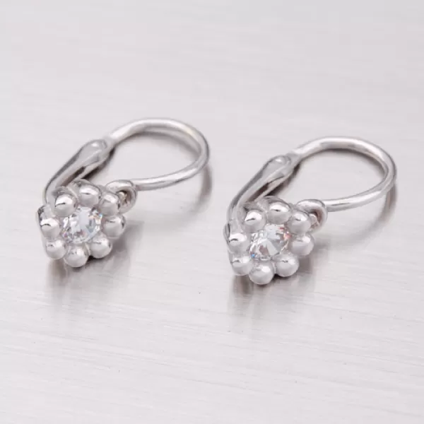 Náušnice z bieleho zlata 52DN-2030BB