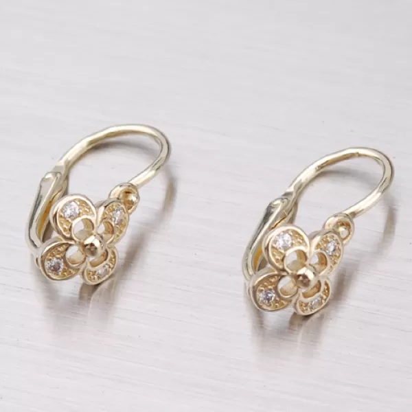 Náušnice - kvietky 52DN-2200ZB