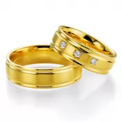 Snubné prstene s diamantom SP-521