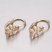 Kvietky s ružovým zirkónom 52DN-1736ZR