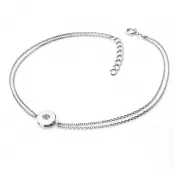 Zlatý náramok s diamantom 10911-NR02-B