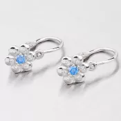 Detské náušničky so zirkónmi 52DN-2247BMB