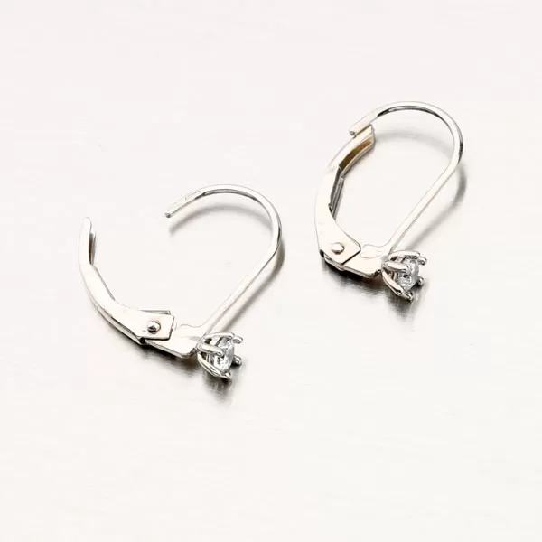 Dámske klopové náušnice zo žltého zlata 585 52DZ-8020B-KL