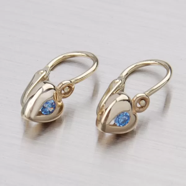 Náušnice s mordými zirkónmi 52DN-1556ZM