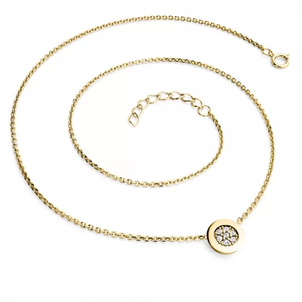 Diamantový náhrdelník 10902-NH01-ZL