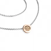 Diamantový náhrdelník zo šampanského 10902-NH01-BCV-Champ