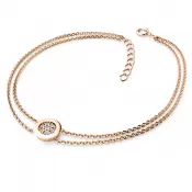 Dámsky náramok prírodný diamant 0,084 ct G/SI brilianty 10902-NR02-CV