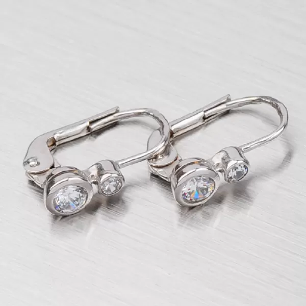 Náušnice so zirkónmi 538-1042