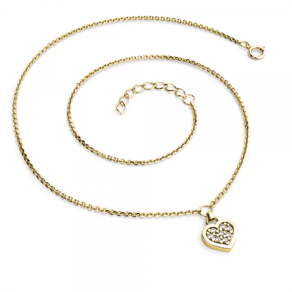 Žlté zlato so srdcom s brilantným 10881-nh01a-zl