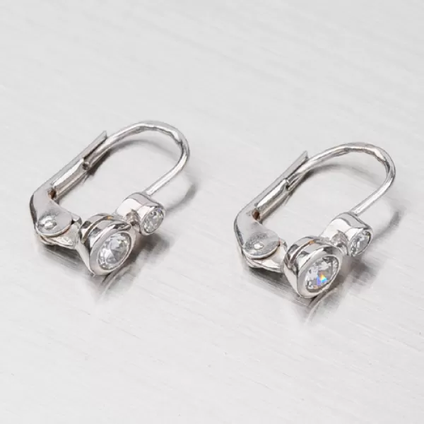 Náušnice so zirkónmi 538-1042