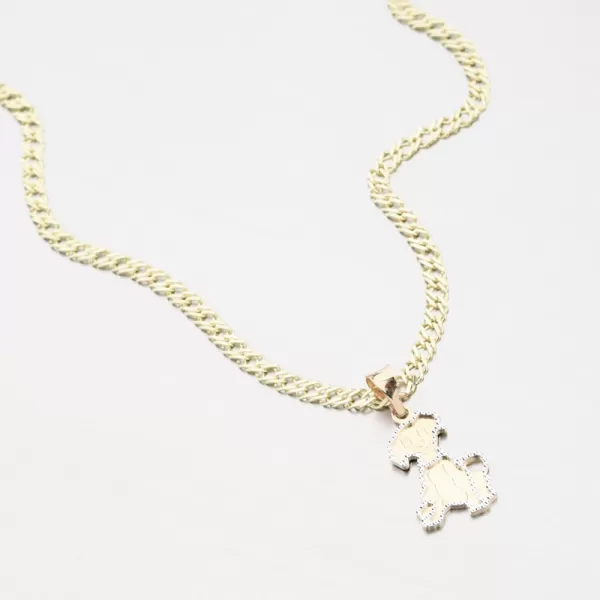 Zlatý prívesok pes 13-394