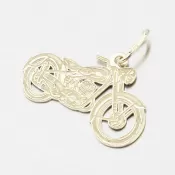 Zlatý prívesok motorka PAMŠ-132229