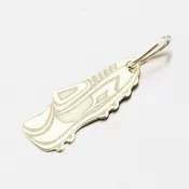 Zlatý prívesok futbal kopačka PAMŠ-130205