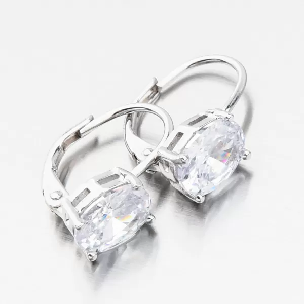 Strieborné náušnice so zirkónom UCST-123444