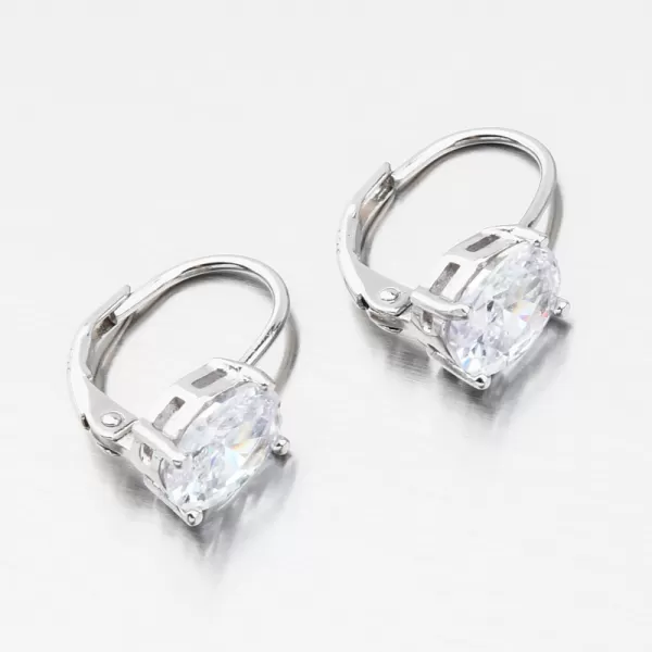 Strieborné náušnice so zirkónom UCST-123444