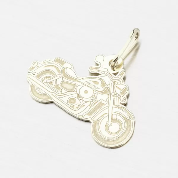 Zlatý prívesok motorka Harley PAMŠ-131790V