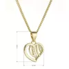 Pozlátený strieborný náhrdelník srdca so zirkónmi 12074.1