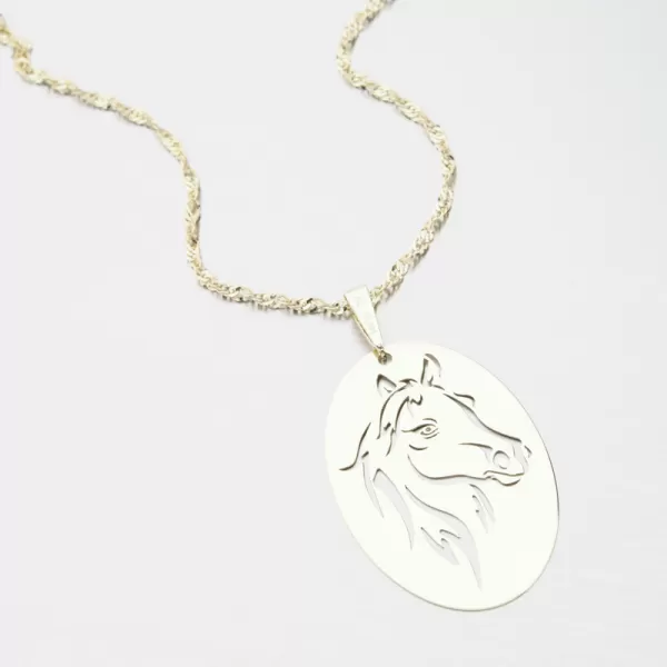 Zlatý prívesok kôň PAMŠ-131280