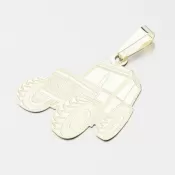 Zlatý prívesok traktor PAMŠ-130788