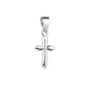 Strieborný prívesok krížik 64001