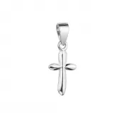 Strieborný prívesok krížik 64001