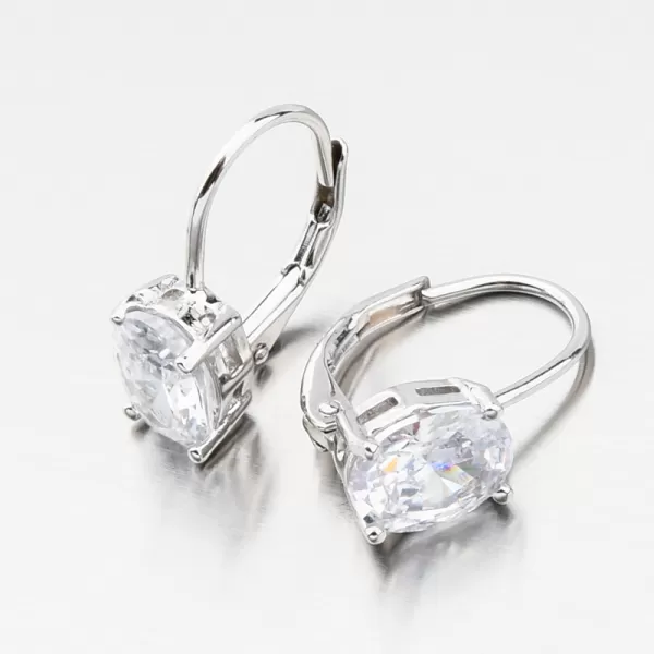 Strieborné náušnice so zirkónom UCST-123444