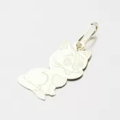 Zlatý prívesok mačka PAMŠ-130716