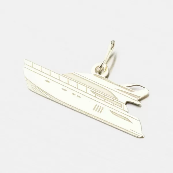 Zlatý prívesok loď jachta PAMŠ-130731