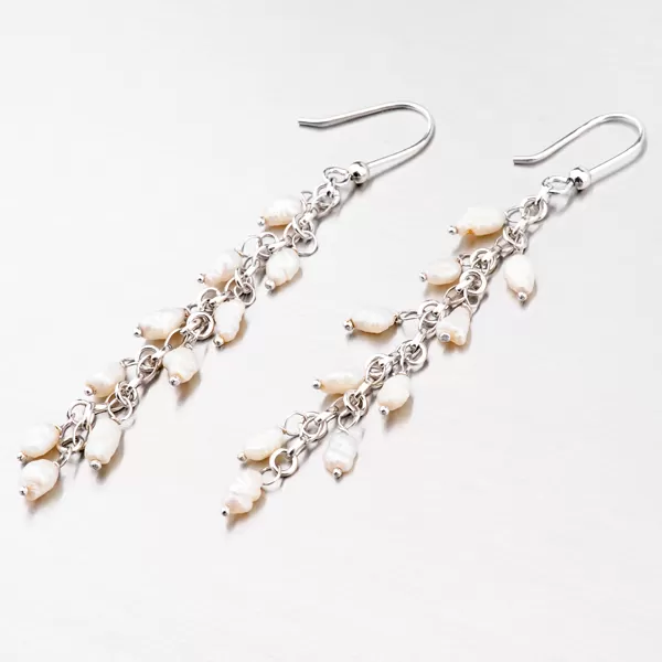 Visiace náušnice s perlami MORM7787P10