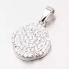 Prívesok strieborný so zirkónmi AP397
