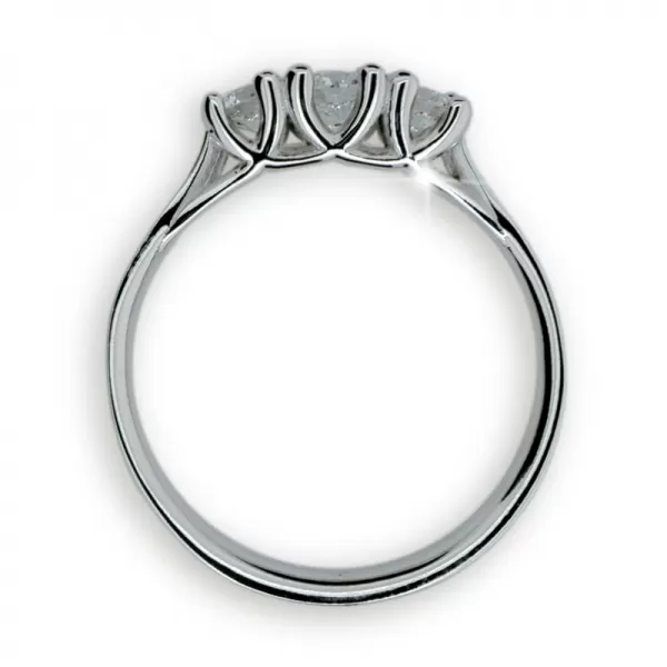 Dámsky prsteň s diamantmi DF1924