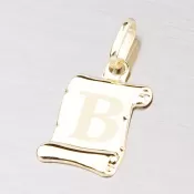 Zlatý prívesok - písmenko B 43-2064B