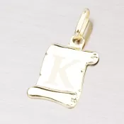 Zlatý prívesok - písmenko K 43-2064K