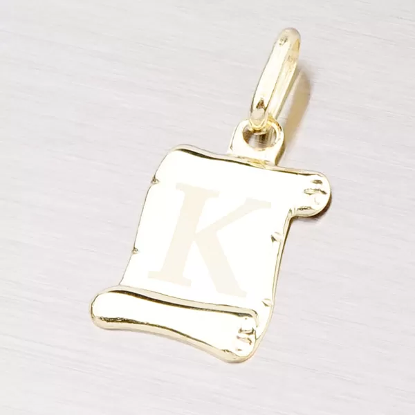 Zlatý prívesok - písmenko K 43-2064K