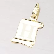 Zlatý prívesok - písmenko H 43-2064H