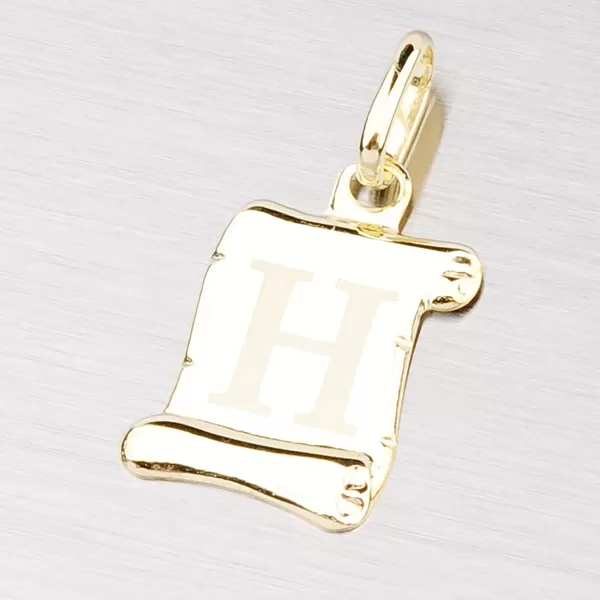 Zlatý prívesok - písmenko H 43-2064H
