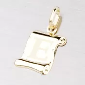 Zlatý prívesok - písmenko E 43-2064E