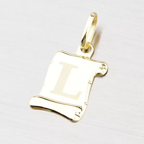 Zlatý prívesok - písmenko L 43-2064L