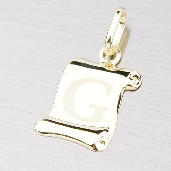Zlatý prívesok - písmenko G 43-2064G