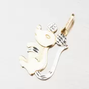 Zlatý prívesok - Myš 43-2410