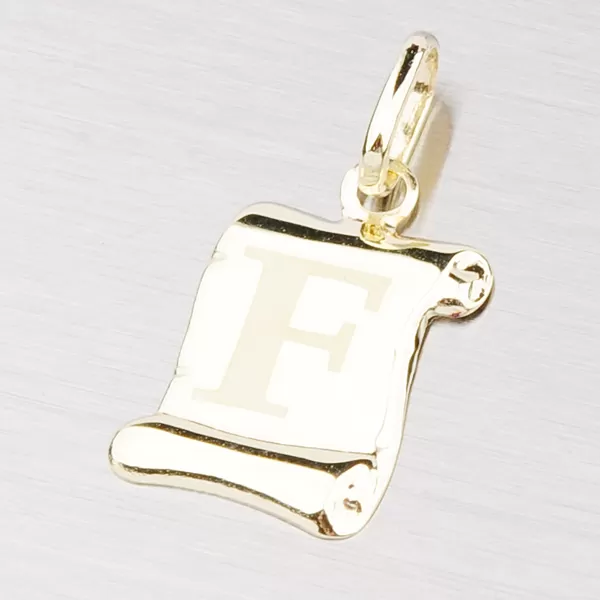 Zlatý prívesok - písmenko F 43-2064F