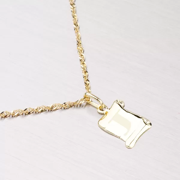 Zlatý prívesok - písmenko J 43-2064J