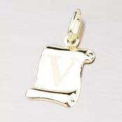 Zlatý prívesok - písmenko V 43-2064V